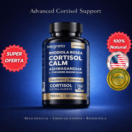 CORTISOL CALM - Duerme Profundo y Despierta Con Energía Natural